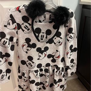 Girls Mickey Mouse Dress
